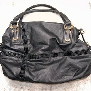 Unbranded Women's Black Bag with Black Sequence hand bag la tigue vintage